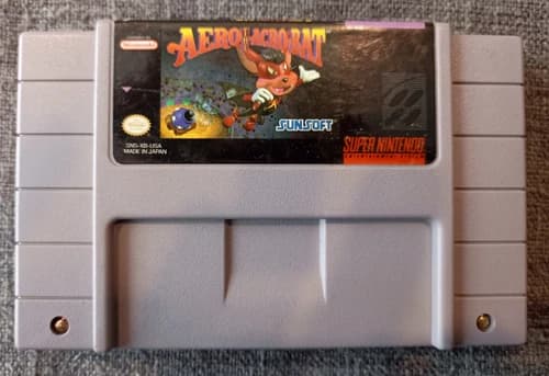 Aero the Acro-Bat (SNES) =CART ONLY=
