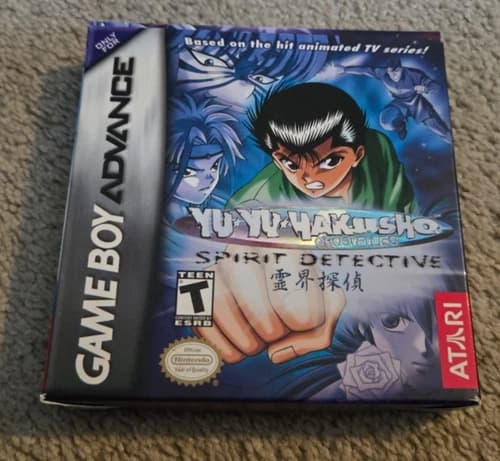 Game Boy Advance Yu Yu Hakusho Ghost Files: Spirit Detectives CIB Game And Box