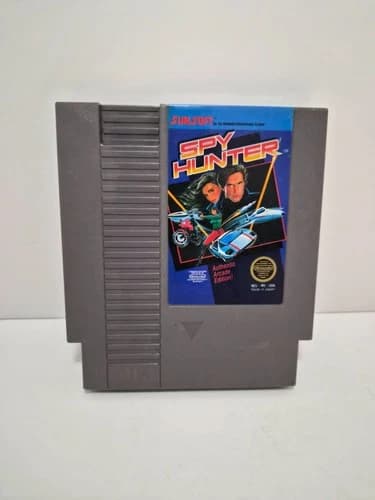Spy Hunter NES Nintendo Entertainment System Authentic Game Cartridge
