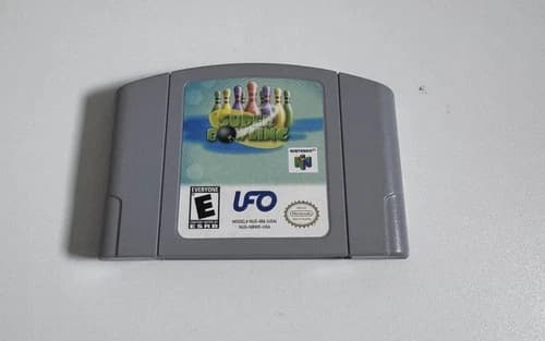Super Bowling Nintendo 64 Video Game Cart Only Authentic Fully Tested RARE N64
