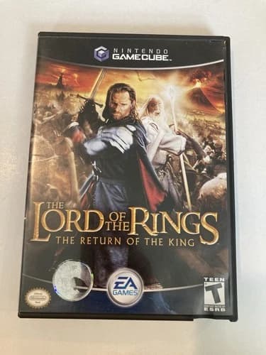 Lord of the Rings: The Return of the King (Nintendo GameCube,2003) CIB Black Lab