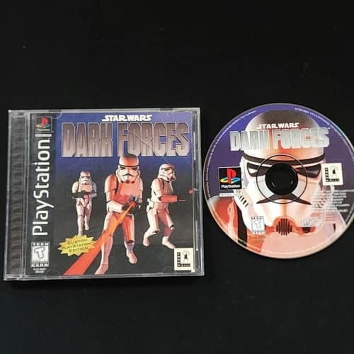Star Wars: Dark Forces (Sony PlayStation 1) PS1 CIB Complete Shooter Game