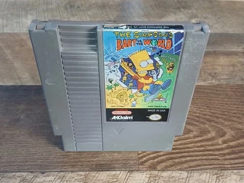 The Simpsons: Bart vs. the World (Nintendo Entertainment System, 1991) Tested