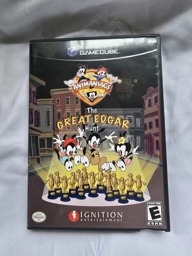 Animaniacs: The Great Edgar Hunt (Nintendo GameCube, 2005) CIB Perfect Condition