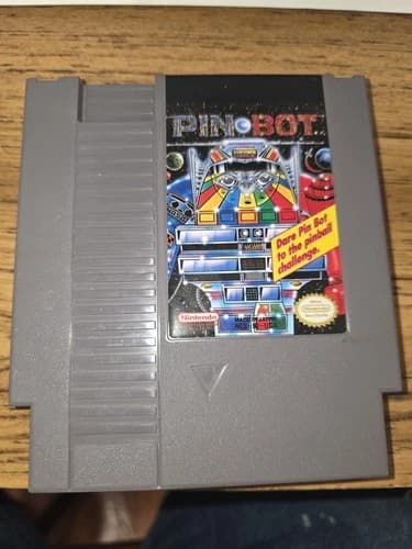 Pinbot (Nintendo Entertainment System NES, 1990) Tested