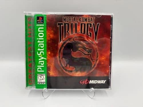Mortal Kombat Trilogy: Greatest Hits - Playstation 1 PS1 - Pristine Condition