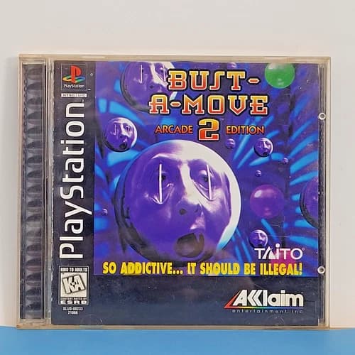 Bust-a-Move 2: Arcade Edition for Sony PlayStation 1 PS1 CIB Tested