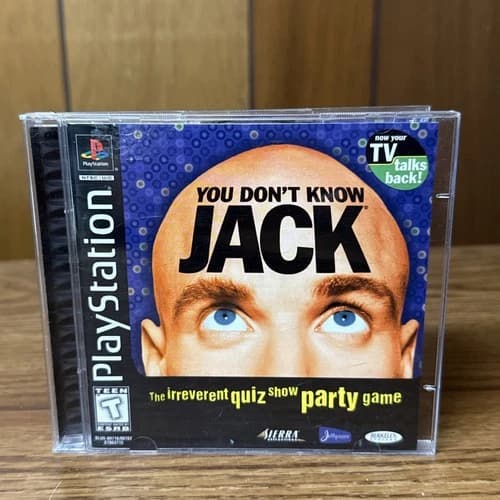 You Don't Know Jack (Sony PlayStation 1, 1999) 2 Discs - TESTED