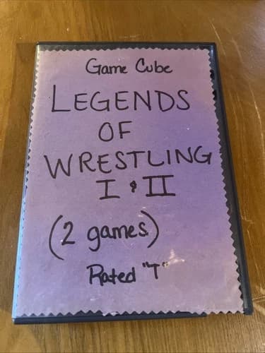 Legends of Wrestling 1 And 2 (Nintendo GameCube, 2002). Discs Only!