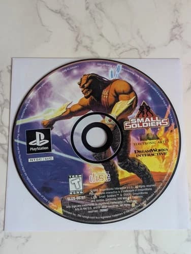 Small Soldiers PlayStation 1 PS1 DISC ONLY - TESTED WORKING