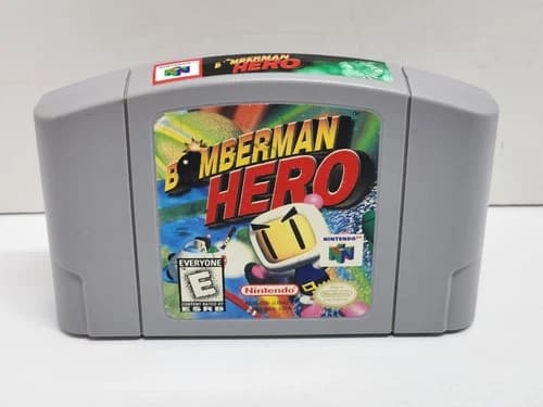 Bomberman Hero Nintendo 64 N64 Authentic Tested Cartridge Only
