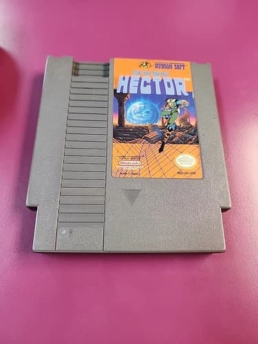 Starship Hector -- NES Nintendo Original Classic Game