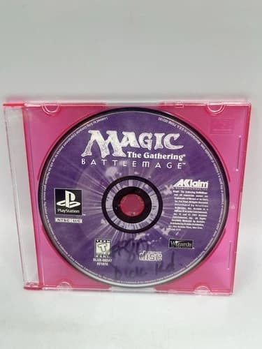 Sony PlayStation(PS1): MAGIC The Gathering - Battlemage Disc Only