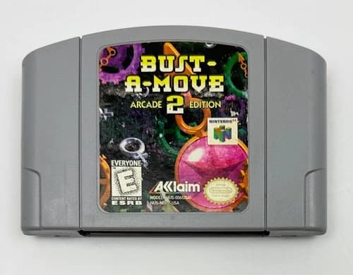 Bust-A-Move 2: Arcade Edition (Nintendo 64, 1996) N64
