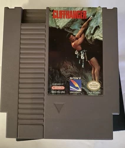 Cliffhanger Nintendo NES 1993 Video Game
