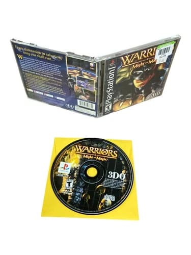 Sony PlayStation 1 PS1 CIB COMPLETE TESTED Warriors of Might and Magic CF