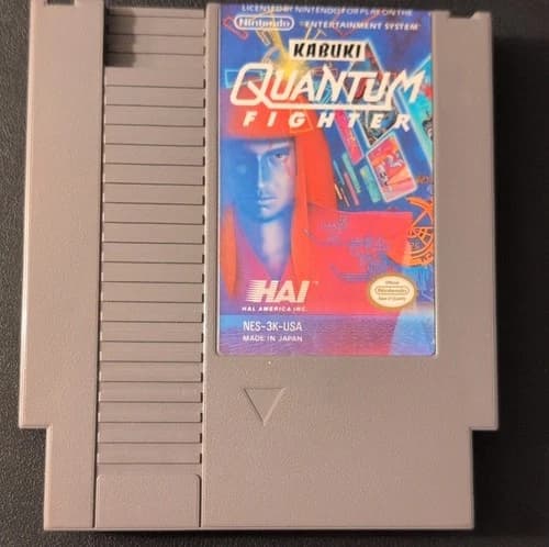 Kabuki Quantum Fighter Nintendo NES NTSC-U/C Cartridge