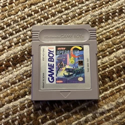 Operation C Nintendo Game Boy Authentic Cartridge Tested & working