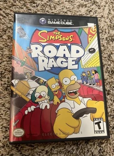 The Simpsons Road Rage Nintendo Gamecube - Complete CIB Tested