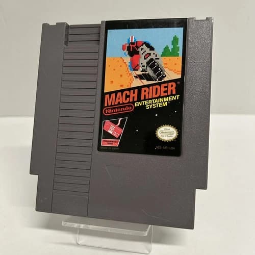 Mach Rider (Nintendo Entertainment System, 1985) NES Authtentic TESTED