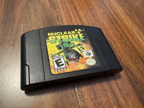 Nuclear Strike (Nintendo 64 N64, 1999) Authentic - Very Good