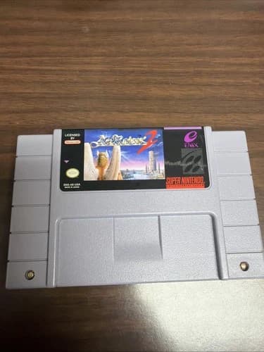 ActRaiser 2 (Super Nintendo, 1993) SNES Authentic Tested Working