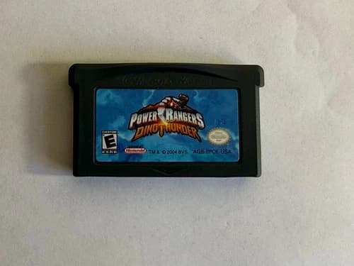 Power Rangers : Dino Thunder ( Nintendo Game Boy Advance, 2004 ) Authentic