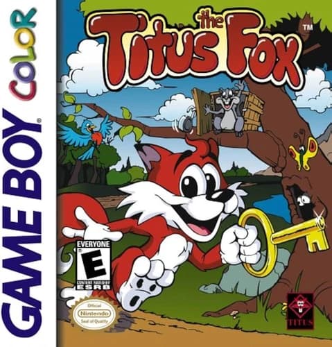 Titus the Fox - GameBoy loose cart