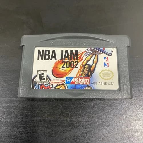 NBA Jam 2002 (Nintendo Game Boy Advance, GBA) Cart Only - Tested & Working