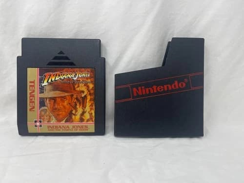 Indiana Jones and the Temple of Doom - Nintendo NES Video Game Tengen - Tested
