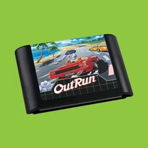 SEGA OutRun Sega Genesis 16-Bit Game Cartridge Racing Out Run Series