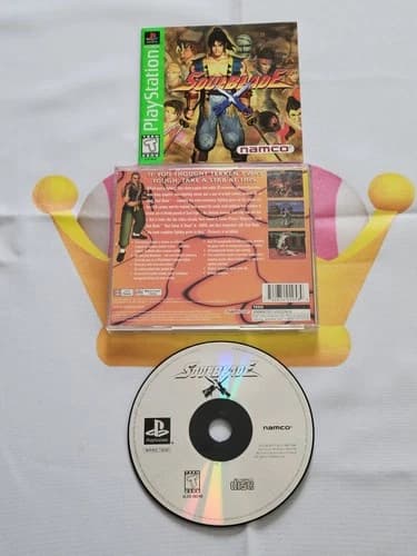 Soul Blade PlayStation 1 PS1 Complete Tested CIB With Reg Card