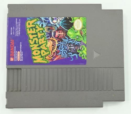 Monster Party (Nintendo Entertainment System NES, 1989) Cartridge Only