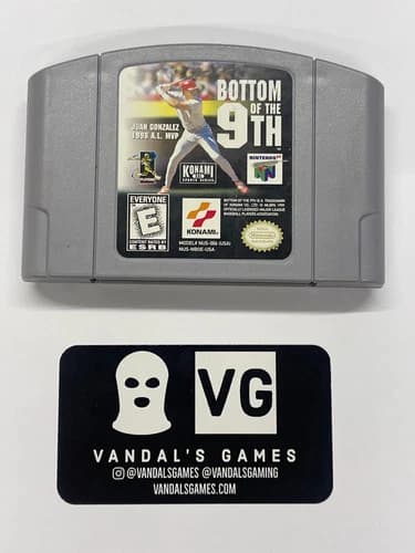 N64 - Bottom of the 9th Nintendo 64 Cart Only #2926