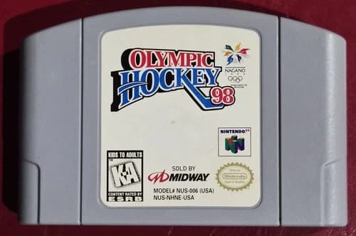 N64 - Olympic Hockey 98 Nintendo 64 Cartridge Only