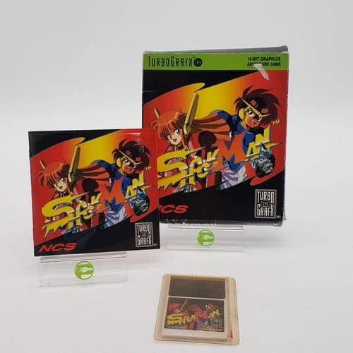 Shockman (TurboGrafx-16, 1991) CIB