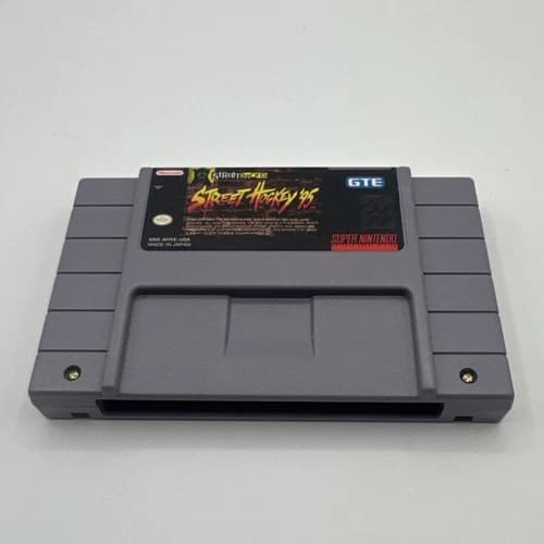 Street Hockey '95 SNES Cartridge Authentic and works.