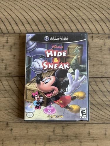 Disney's Hide and Sneak Nintendo GameCube Complete CIB