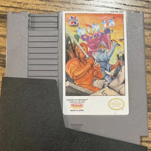 American Sammy Ninja Crusaders Nintendo NES Game Cartridge NTSC-U/C US/Canada