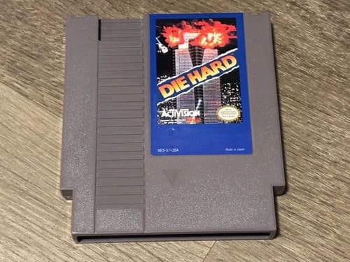 Die Hard Nintendo Nes Cleaned & Tested Authentic