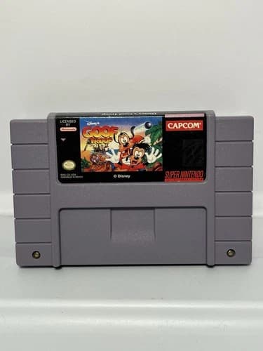 Disney Goof Troop (Super Nintendo, SNES 1993) Authentic Cart Only TESTED