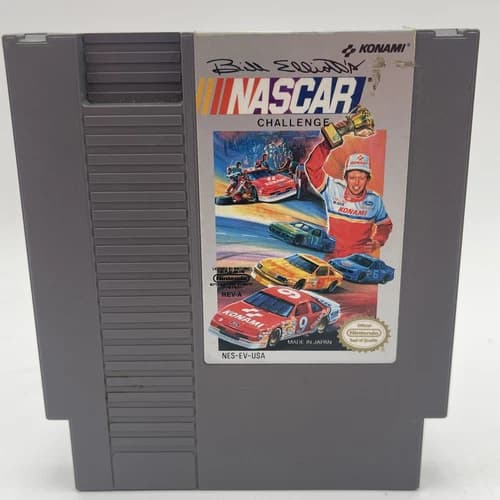 Bill Elliott's NASCAR Challenge (Nintendo Entertainment System, 1991) Tested