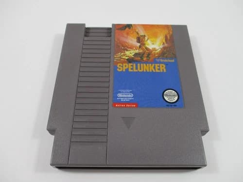 SPELUNKER Nintendo NES Game Cartridge Authentic!