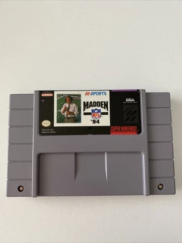 Madden NFL 95 (Super Nintendo Entertainment System, 1994)