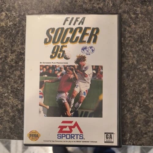 FIFA Soccer 95 (Sega Genesis, 1994) CIB