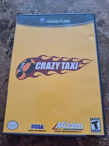 Nintendo Gamecube Crazy Taxi Complete 100% CIB W/ Registration Card Free Ship