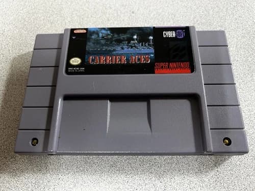 Carrier Ace - (Super Nintendo Entertainment System SNES)