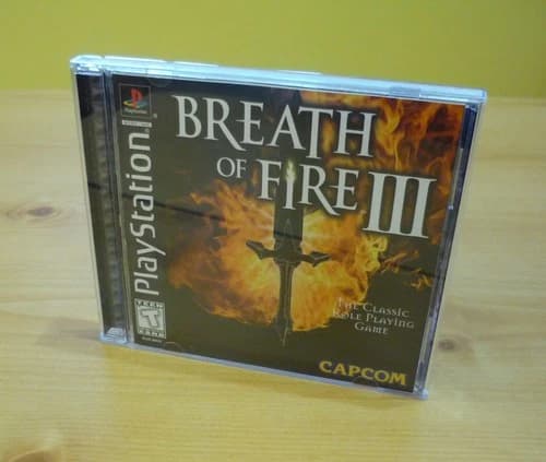 Breath of Fire III (Sony PlayStation 1, 1998) CIB