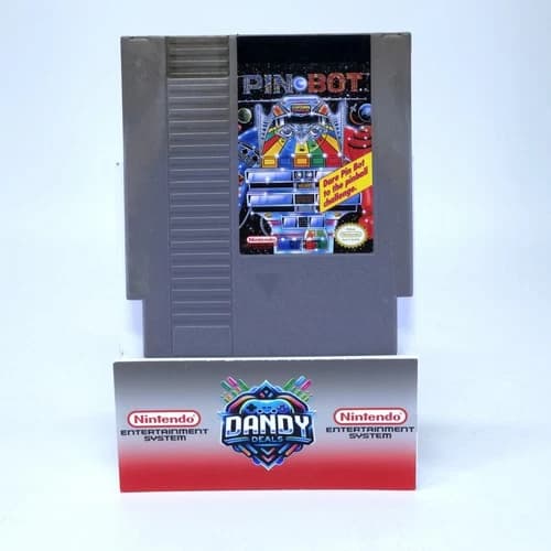 Pin-Bot Authentic, Tested - NES