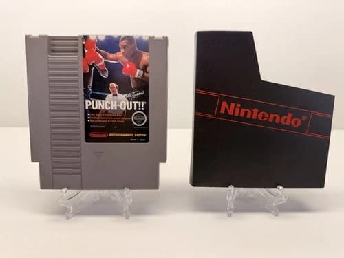 Mike Tyson's Punch-Out (Nintendo NES, 1987) Authentic Free Shipping